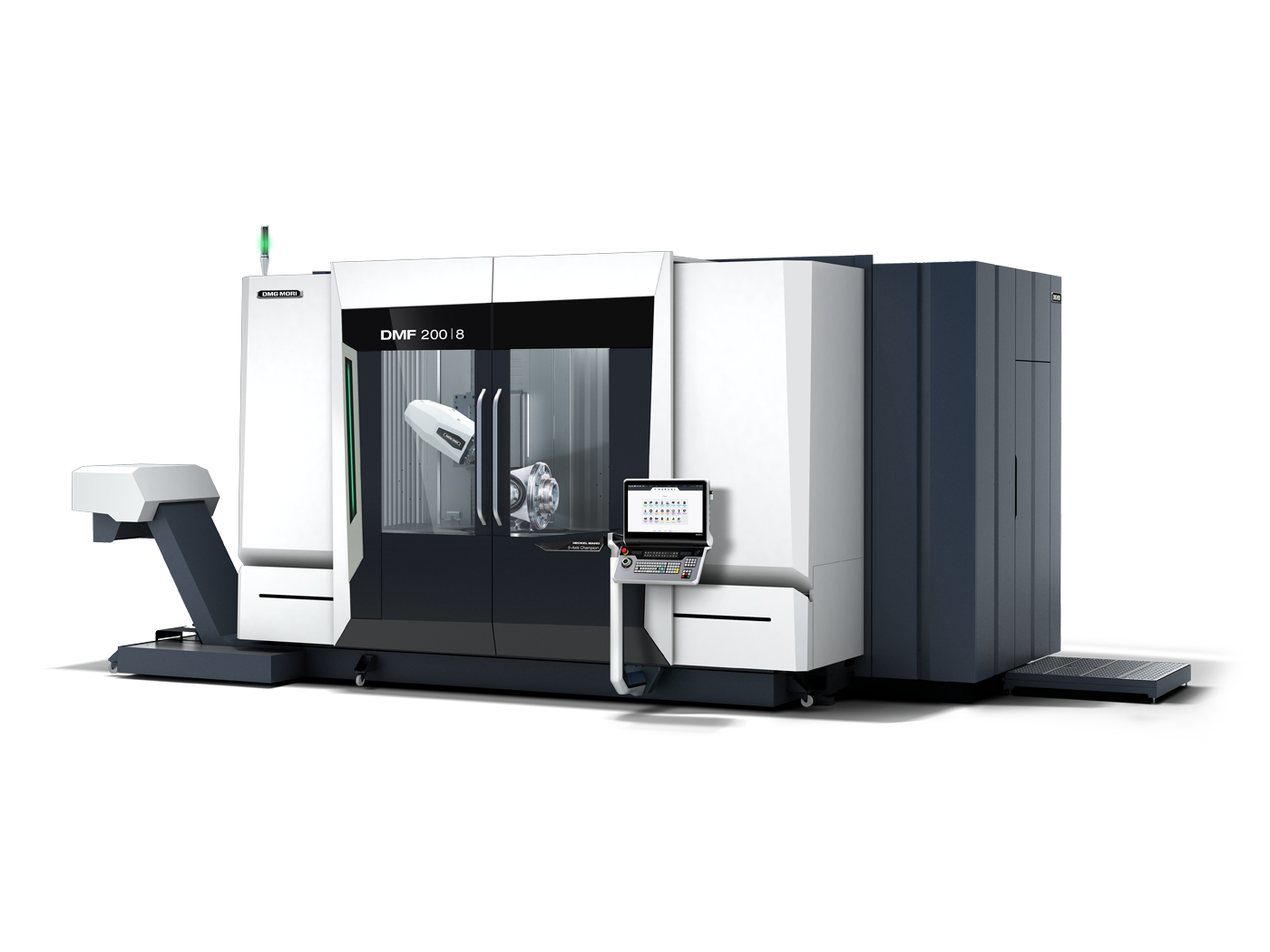 DMF 200|8 (FD, linear) - 5 Eksen Frezeleme - DMG MORİ Turkey