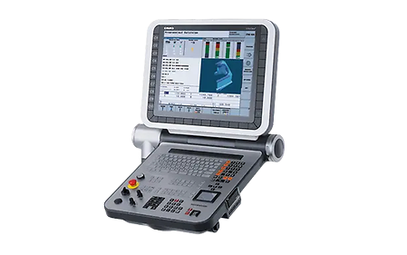 19" ERGOline Operating Panel with HEIDENHAIN iTNC 530 and ergonomic, tactile Input Field